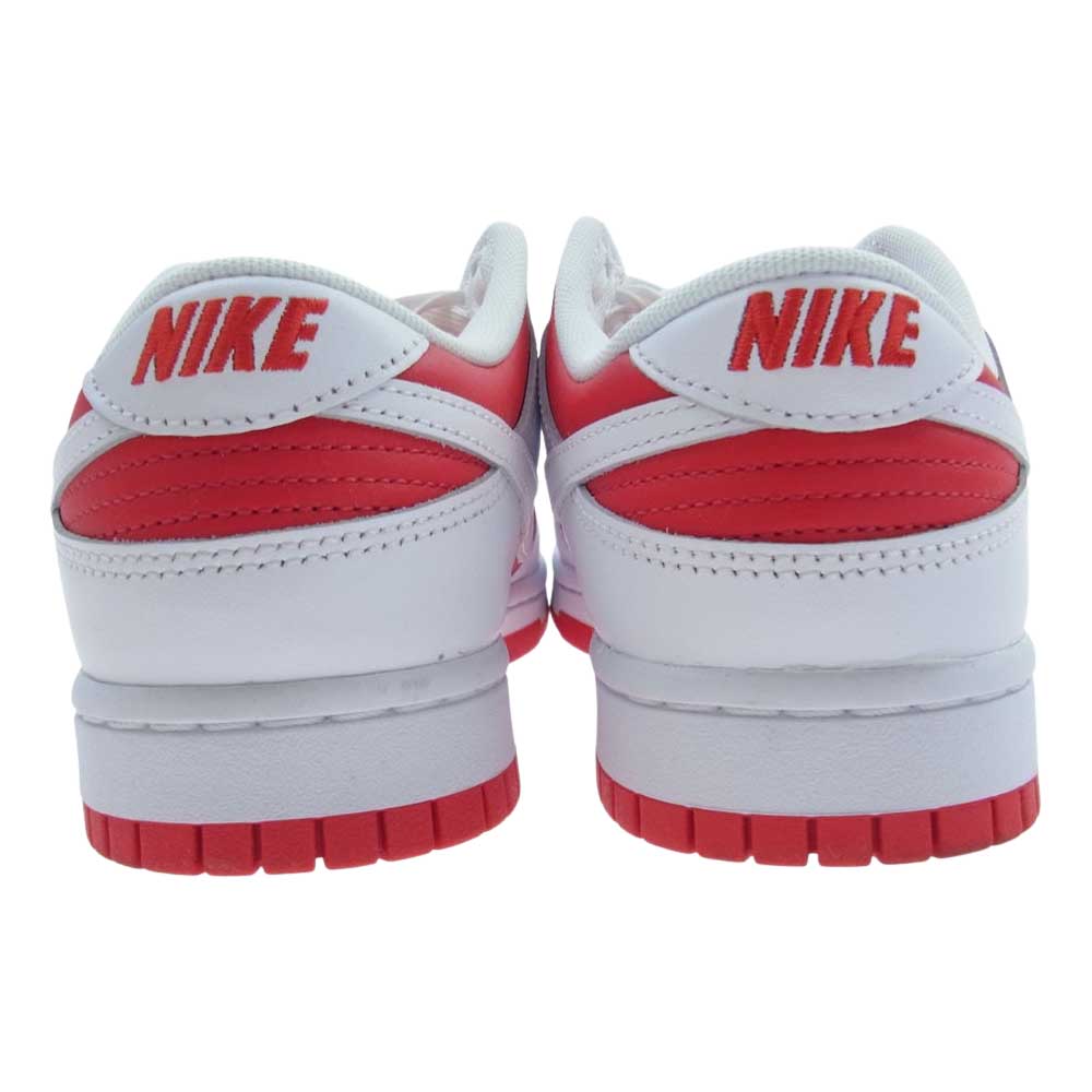 NIKE ナイキ DD1391-600  DUNK LOW RETRO CHAMPIONSHIP ダンクロー チャンピオンシップ レッド ローカットスニーカー レッド系 ホワイト系 26.5cm【中古】