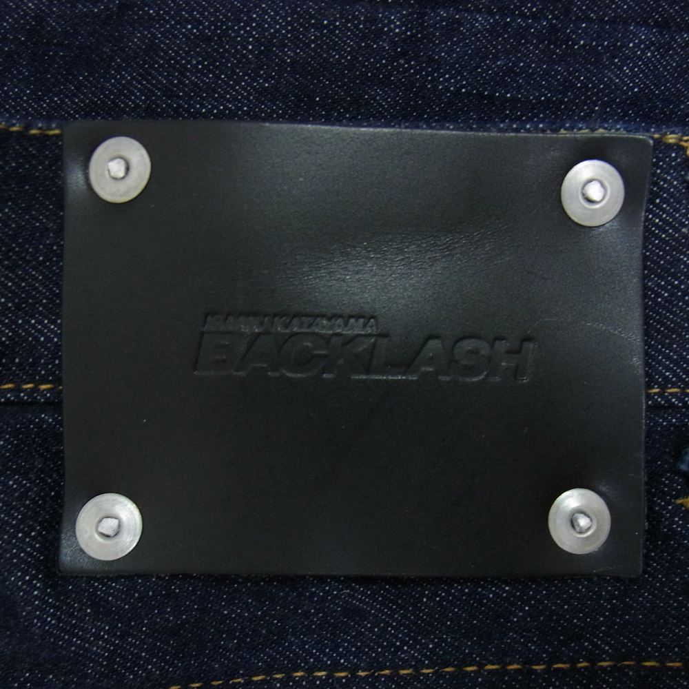 ISAMUKATAYAMA BACKLASH イサムカタヤマバックラッシュ D-703W THE DENIM ザ・デニム セミサルエル デニム パンツ インディゴブルー系 S【新古品】【未使用】【中古】