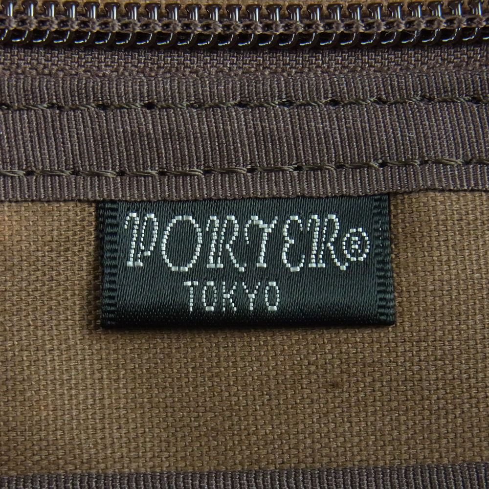 PORTER ポーター フリースタイル ボストンバッグ ブラウン系【中古】