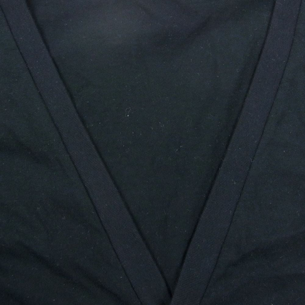 RUDE GALLERY ルードギャラリー 22AW  HENLEY NECK LS ヘンリーネック ラグランスリーブ ７分丈 カットソー ブラック系 5【中古】
