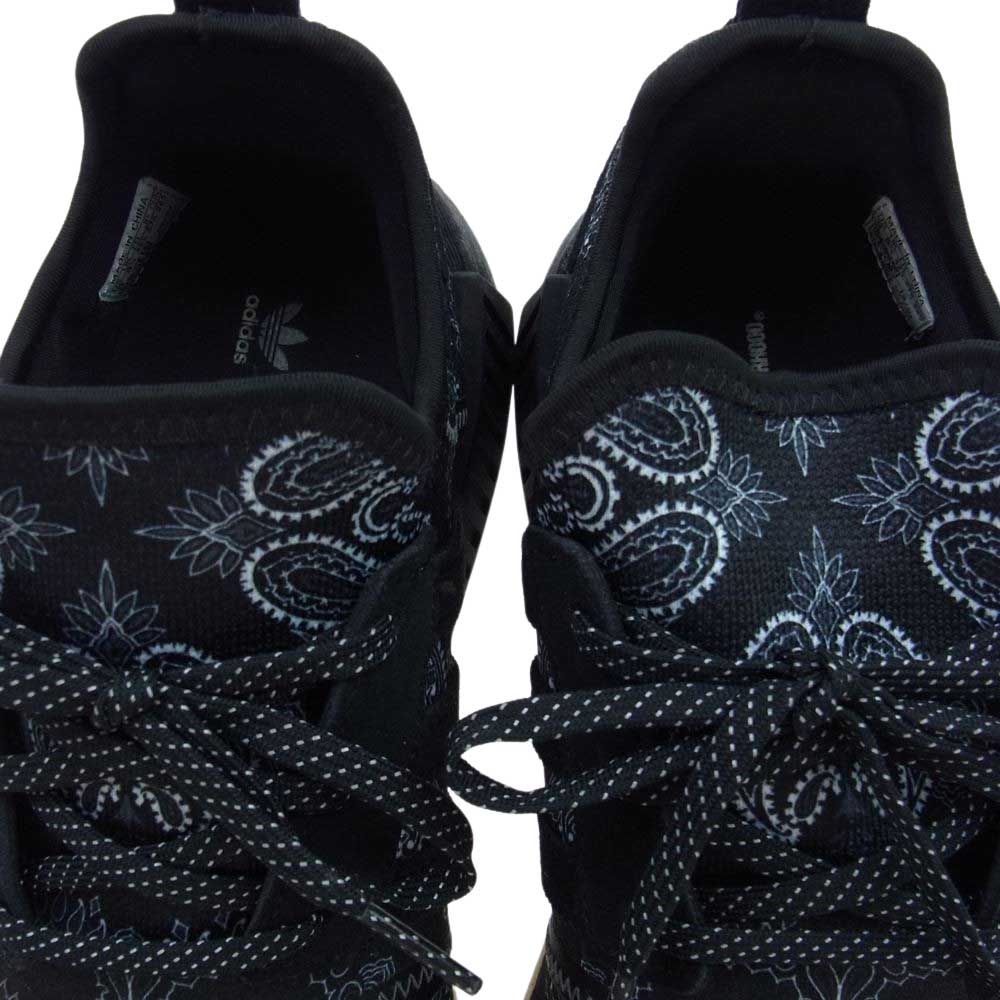 adidas アディダス GY4157 × NEIGHBORHOOD ネイバーフッド NMD R1 NBHD BANDANA ローカット スニーカー ブラック系 27cm【中古】