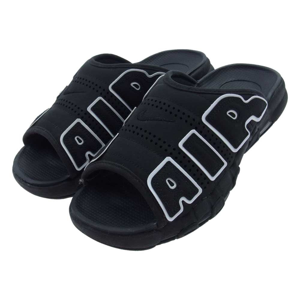 NIKE ナイキ  DV2132-001  AIR MORE UPTEMPO SLIDE エア モア アップテンポ スライド サンダル ブラック系 28cm【中古】