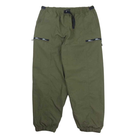 WTAPS ダブルタップス 22SS  221BRDT-PTM02  TRACKS TROUSERS NYLON TUSSAH トラウザー カーゴ パンツ カーキ系 03【中古】