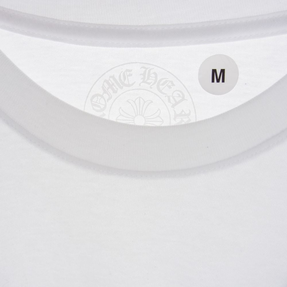 CHROME HEARTS クロムハーツ（原本無） Las Vegas Horseshoe LS Tee ラスベガス限定 ロングスリーブ ホースシュー Tシャツ ホワイト ホワイト系 M【極上美品】【中古】