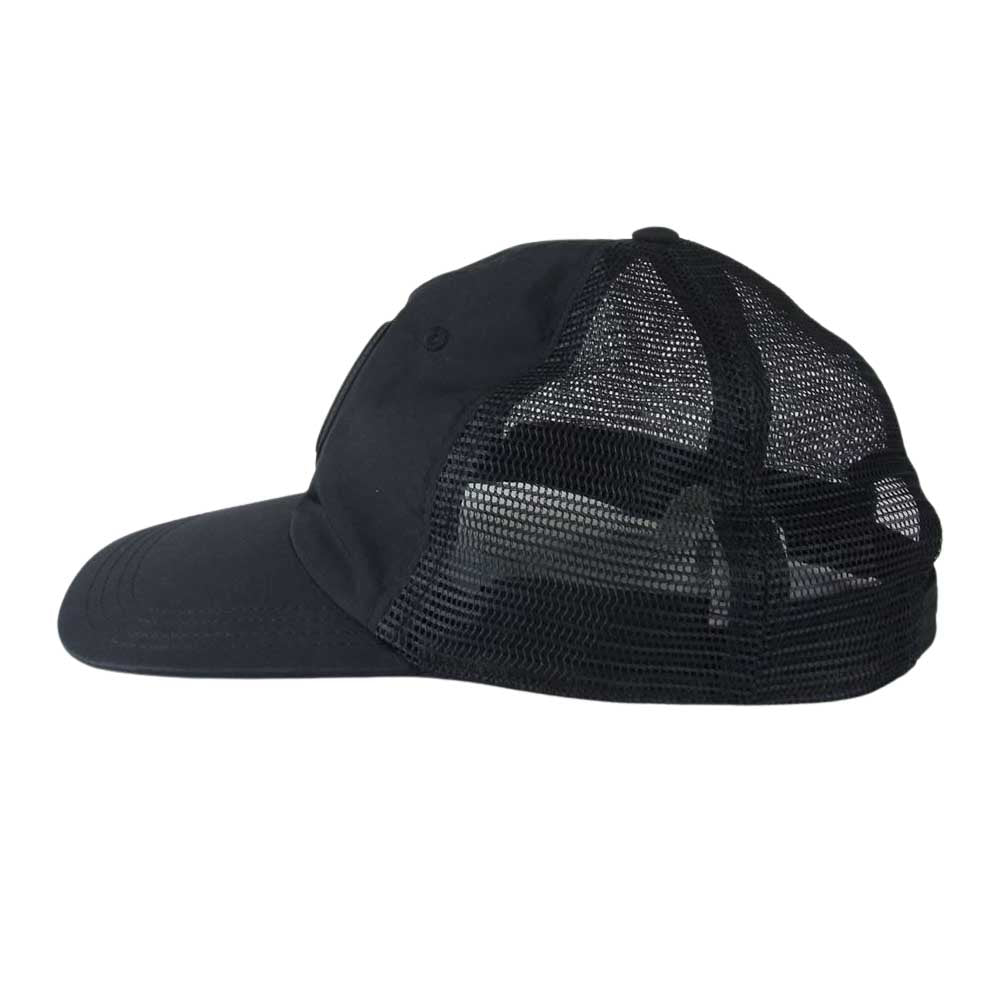 VERSACE ヴェルサーチ Abu02012 Baseball Cap メデューサ ラバーワッペン メッシュ キャップ ブラック系 59cm【中古】