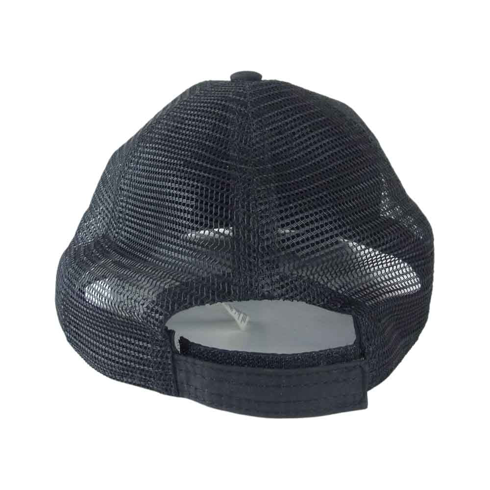VERSACE ヴェルサーチ Abu02012 Baseball Cap メデューサ ラバーワッペン メッシュ キャップ ブラック系 59cm【中古】