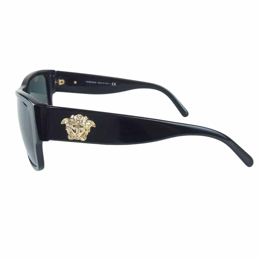 VERSACE ヴェルサーチ 4275 メデューサ サングラス メガネ フレーム ブラック ゴールド ブラック系【中古】