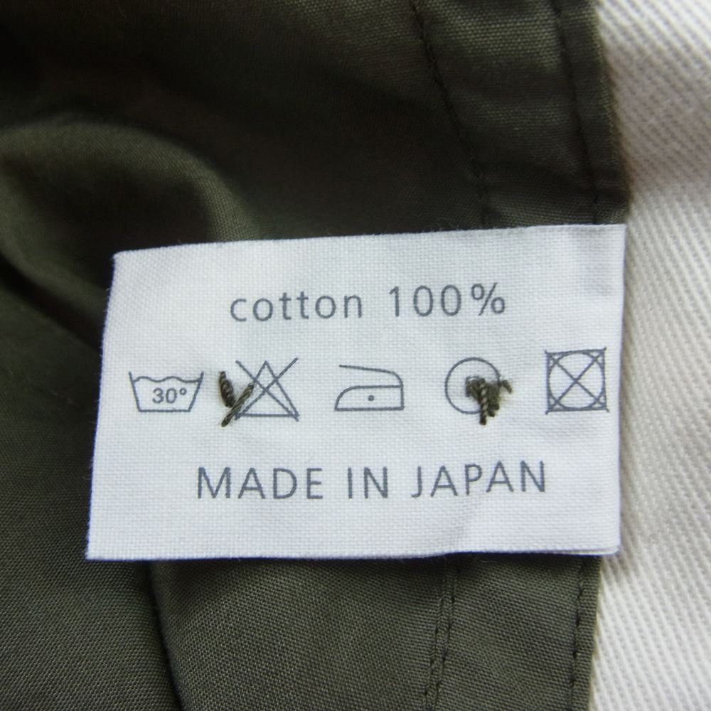 スタイルクラフト ワードローブ PANTS ボタンフライ ワイド テーパード パンツ カーキ系 2【中古】