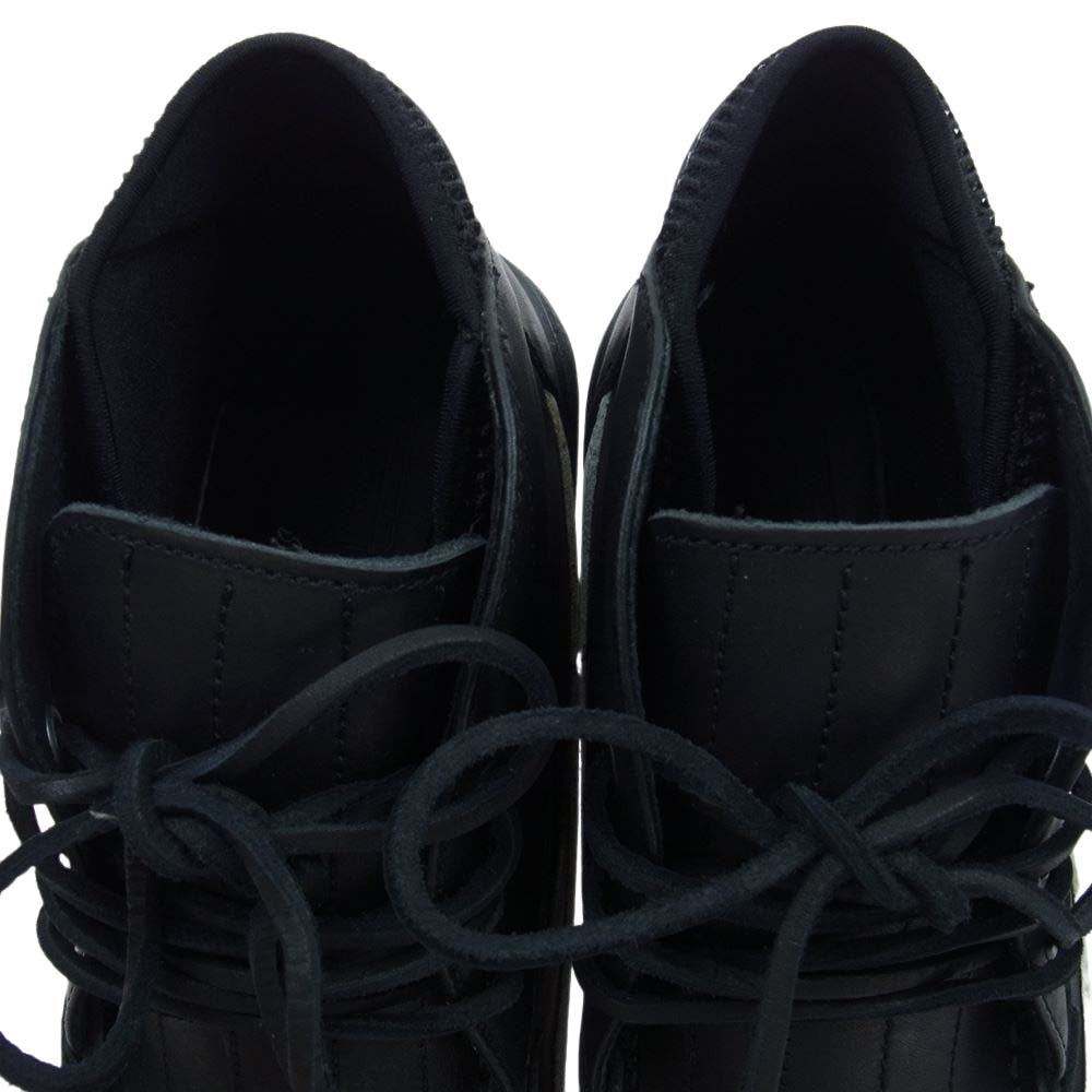 VISVIM ビズビム  VVNH-FW-01 × NEIGHBORHOOD MOWAT MOC. ネイバーフッド モカシン スニーカー  ブラック系 27cm【新古品】【未使用】【中古】