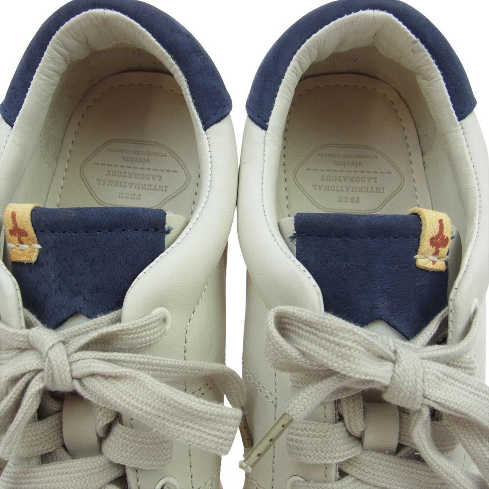 VISVIM ビズビム  15AW  0114302002005 FOLEY-FOLK KNGR NAVY ローカット スニーカー ライトチャコール系 27cm【新古品】【未使用】【中古】