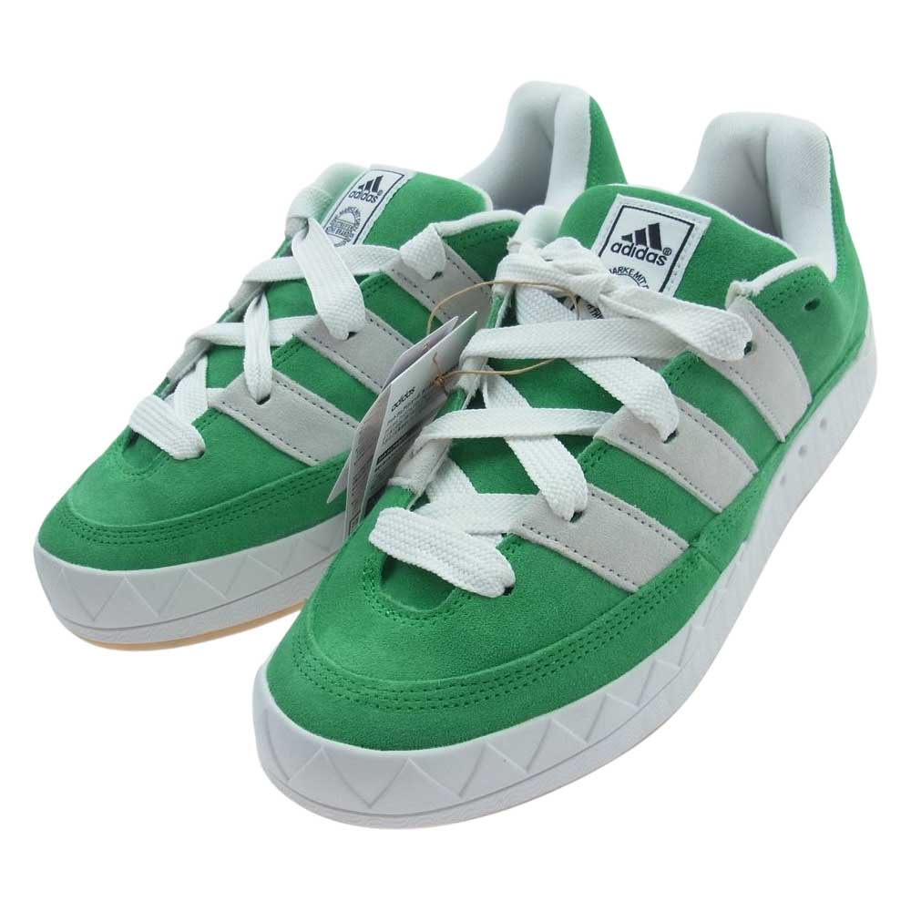 adidas アディダス GZ6202 ADIMATIC アディマティック ローカット スニーカー グリーン系 ホワイト系 28.5cm【新古品】【未使用】【中古】