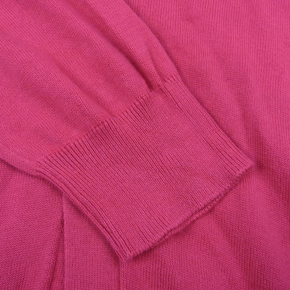 GRAPHPAPER グラフペーパー 19SS GU191-8066 Suvin Cotton Cardigan スビン コットン カーディガン ピンク系 1【中古】