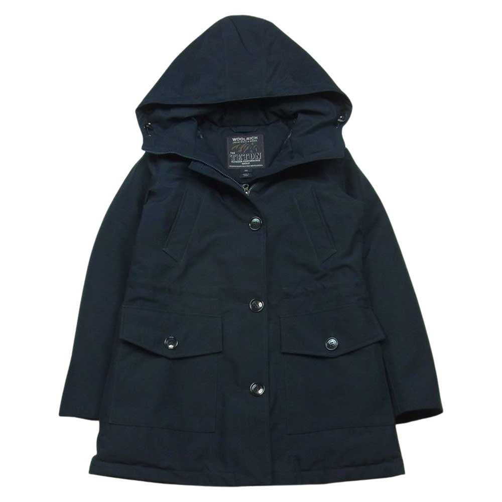 WOOLRICH ウールリッチ 1702101 TETON gore-tex アークティックパーカ マウンテン ダウン コート ダークネイビー系 XS【中古】
