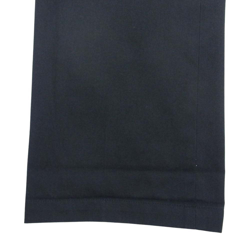 WACKO MARIA ワコマリア T/C TORUESERS SLIM トゥラウザース スリム チノ パンツ ブラック系 XL【中古】