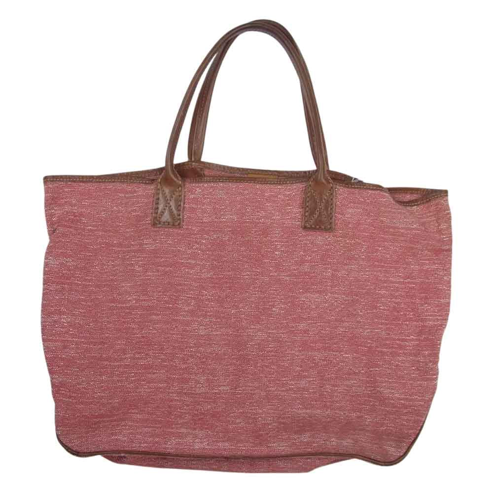 VISVIM ビズビム トート レザー ハンドル バッグ  レッド系【中古】