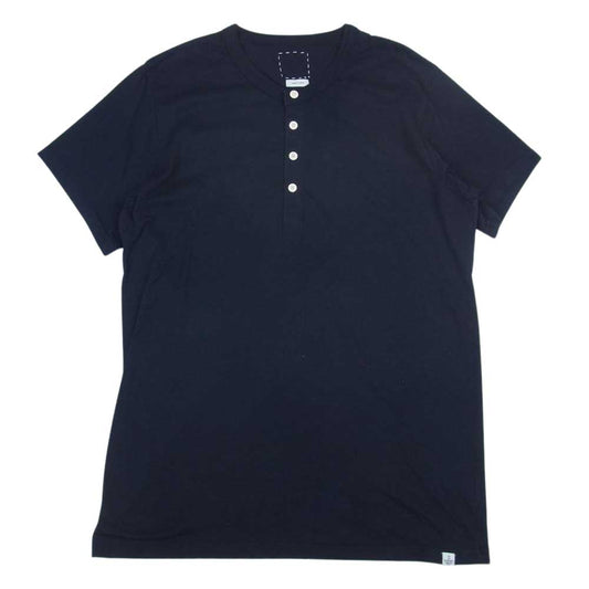 VISVIM ビズビム 0116205010006 ULTIMATE HENLEY アルティメイト ヘンリーネック 半袖 Tシャツ ダークネイビー系 4【中古】