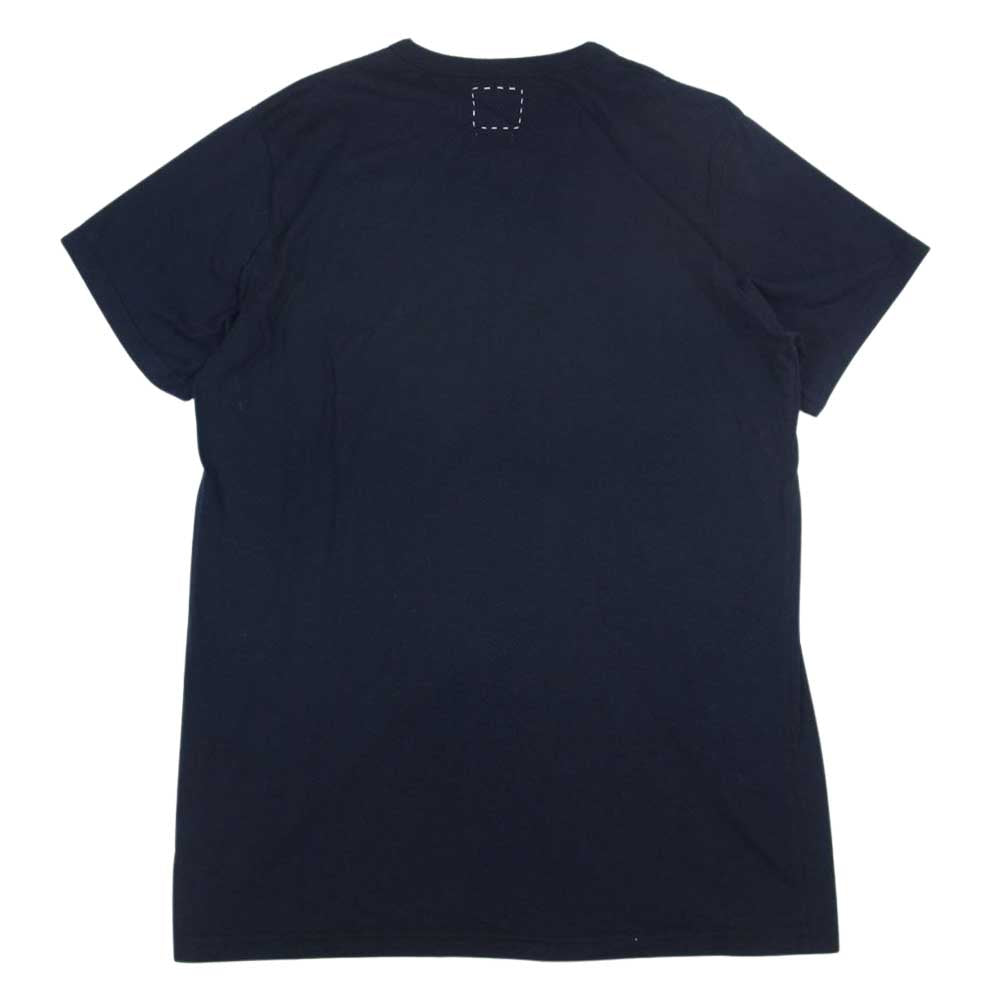 VISVIM ビズビム 0116205010006 ULTIMATE HENLEY アルティメイト ヘンリーネック 半袖 Tシャツ ダークネイビー系 4【中古】