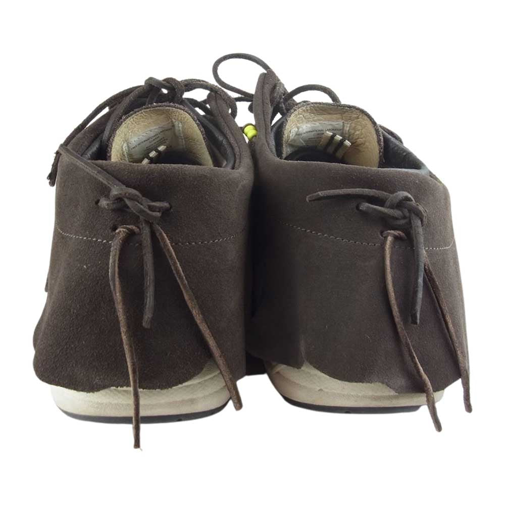 VISVIM ビズビム FBT FOLK フリンジ モカシン スエード シューズ ブラウン系 US11【中古】