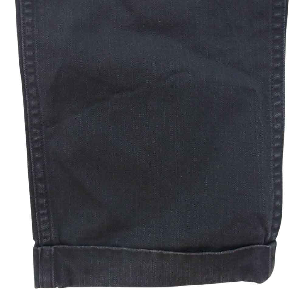 VISVIM ビズビム 13AW 0113205008001 HIGH WATER CHINO ハイ ウォーター チノ シンチバック ウォッシュ 加工 フライボタン ダブル パンツ チャコール系 3【中古】