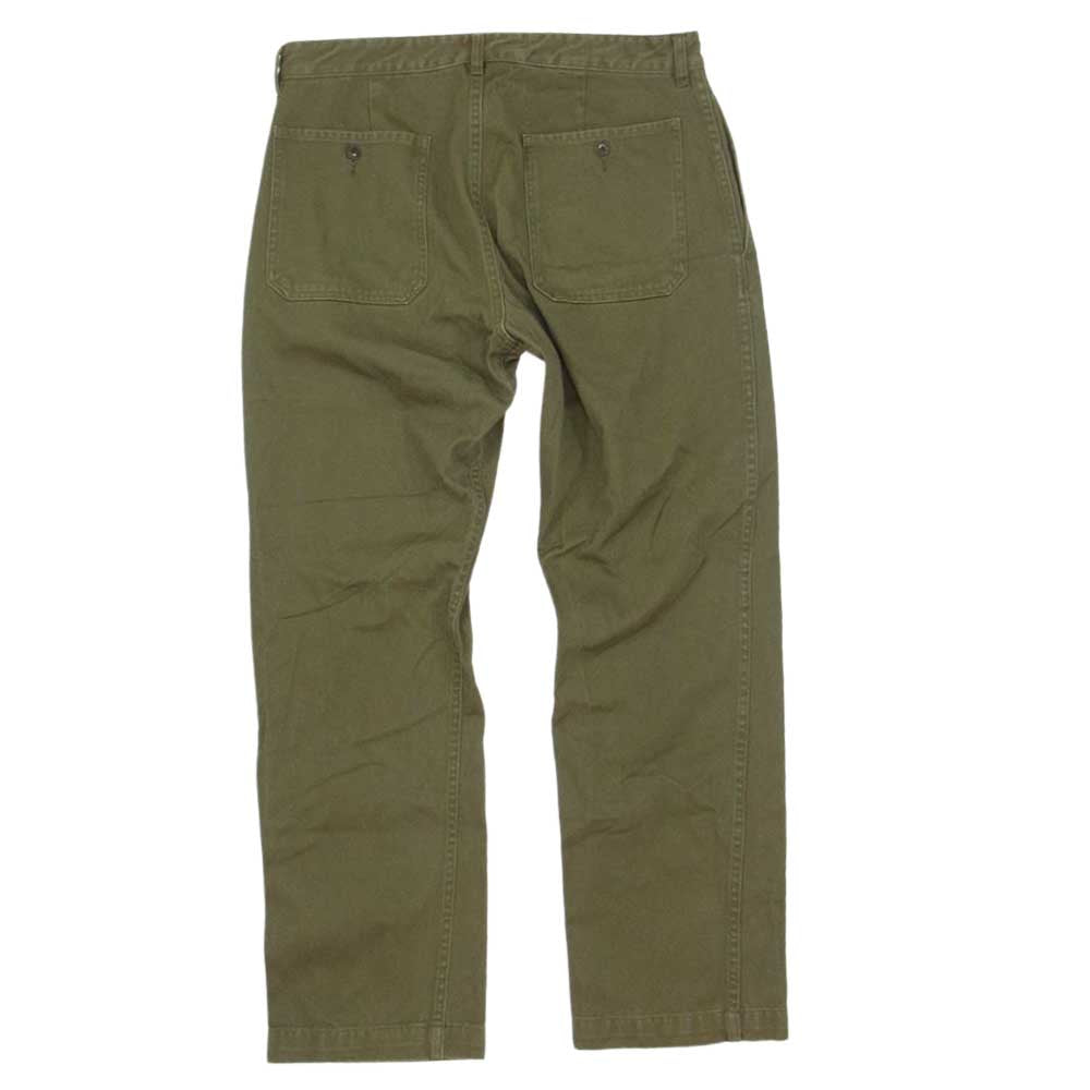 VISVIM ビズビム 17SS 0117105008011 PASTORAL PANTS パストラル パンツ フライボタン カーキ系 3【中古】