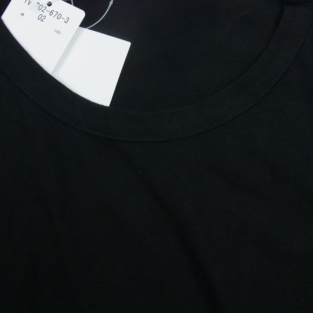 Y's Yohji Yamamoto ワイズ ヨウジヤマモト YV-T02-670-3 グラフィック ロゴ Tシャツ  ブラック系 2【極上美品】【中古】