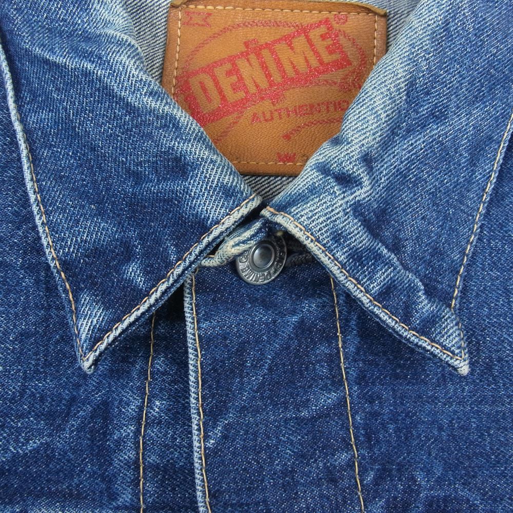 Denime ドゥニーム 2nd デニム ジャケット インディゴブルー系 38【中古】