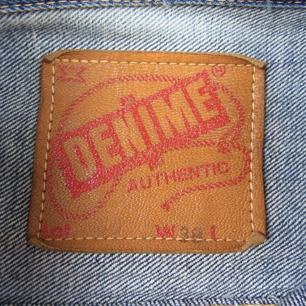 Denime ドゥニーム 2nd デニム ジャケット インディゴブルー系 38【中古】
