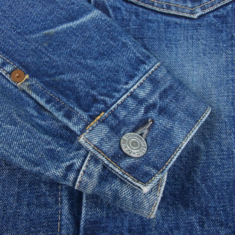 Denime ドゥニーム 2nd デニム ジャケット インディゴブルー系 38【中古】