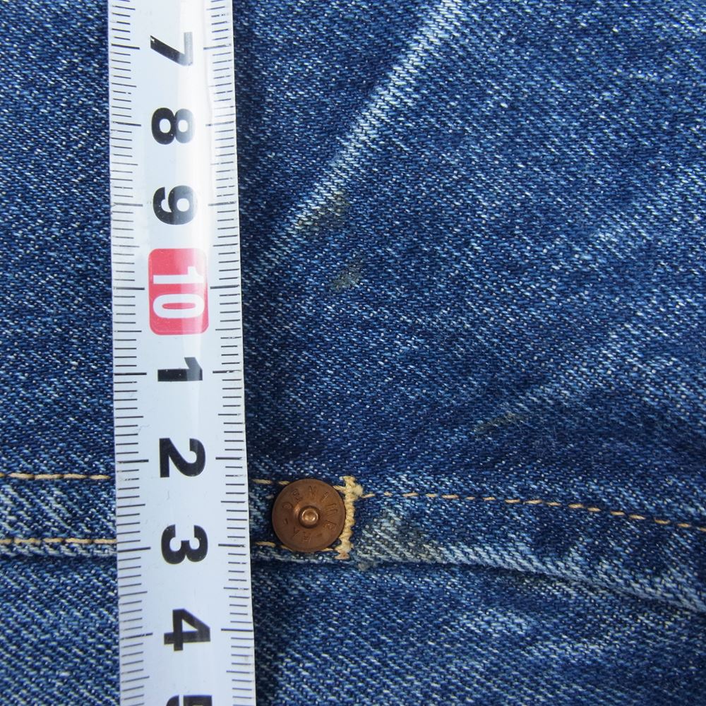 Denime ドゥニーム 2nd デニム ジャケット インディゴブルー系 38【中古】