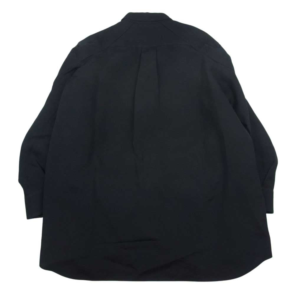 Sacai サカイ 23SS 23-06687 DOUBLE-FACED SILK COTTON SHIRT DRESS ダブルフェイス シルクコットン シャツ ドレス ブラック系 2【中古】