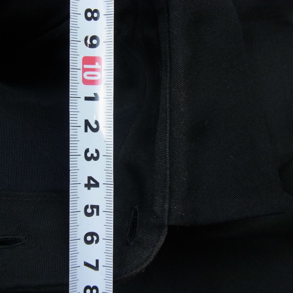 Sacai サカイ 23SS 23-06687 DOUBLE-FACED SILK COTTON SHIRT DRESS ダブルフェイス シルクコットン シャツ ドレス ブラック系 2【中古】