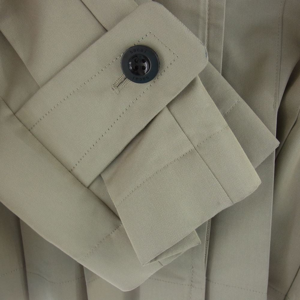 Sacai サカイ 23SS 23-06439 Cotton Gabardine Blouson コットン