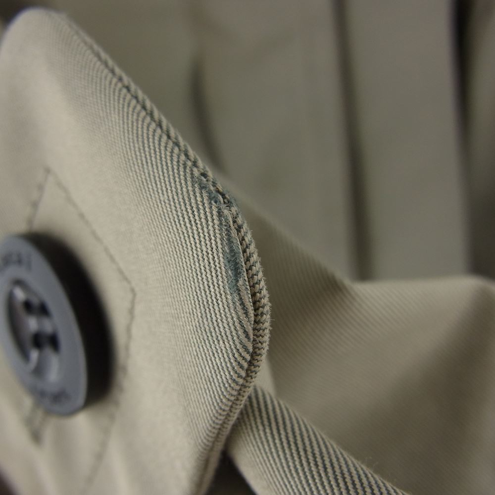 Sacai サカイ 23SS 23-06439 Cotton Gabardine Blouson コットン ギャバジン ブルゾン タックジャケット カーキ系 3【中古】