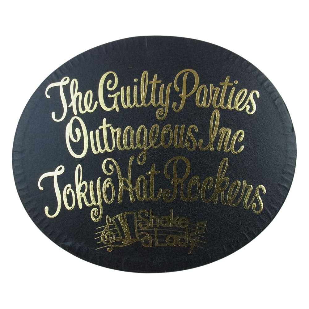 WACKO MARIA ワコマリア × 東京HAT ROCKERS 東京ハット ロッカーズ 中折れ ウール リボン ハット ブラック系 XL（60）【中古】