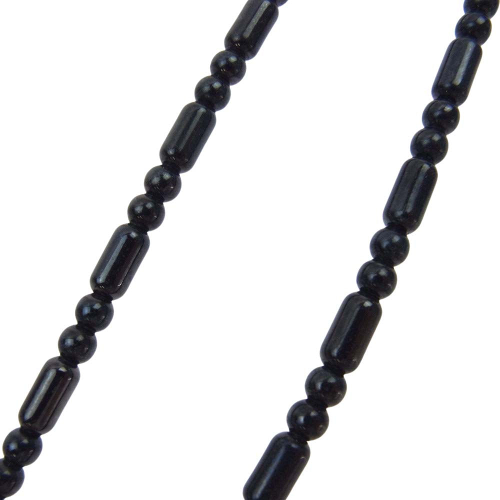 uniform experiment ユニフォームエクスペリメント パイプビーズ ネックレス ブラック系【中古】