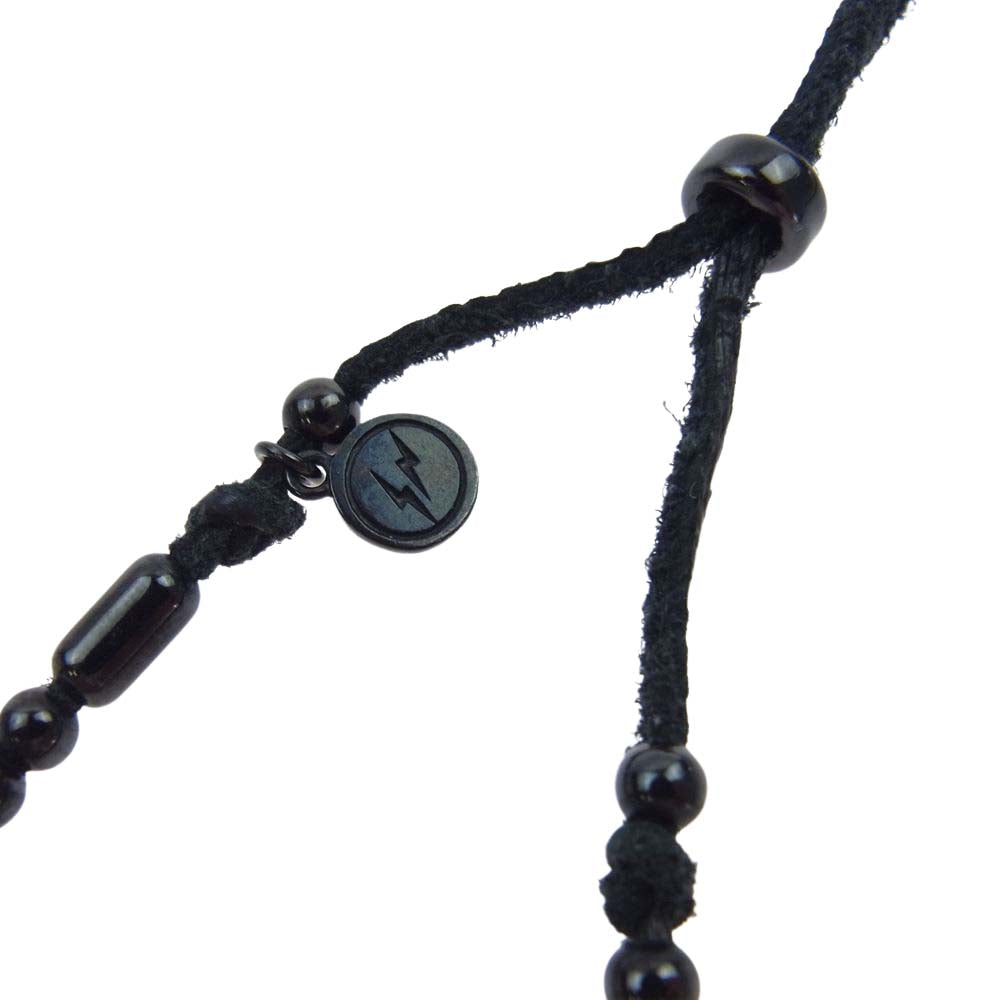 uniform experiment ユニフォームエクスペリメント パイプビーズ ネックレス ブラック系【中古】