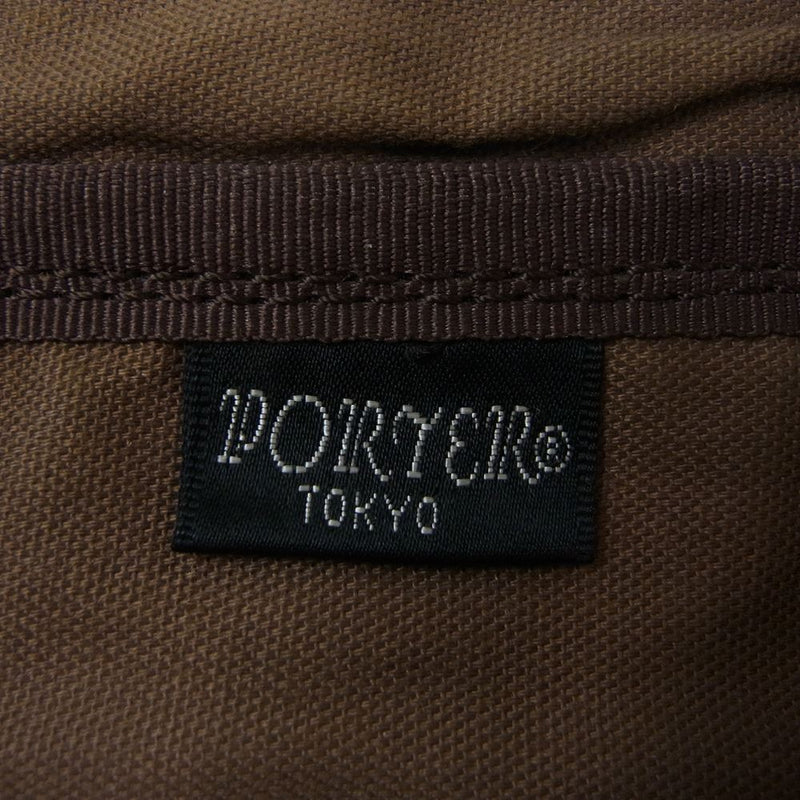 PORTER ポーター 707-07186 FREE STYLE フリースタイル ショルダー バッグ キャメル ライトブラウン系【中古】