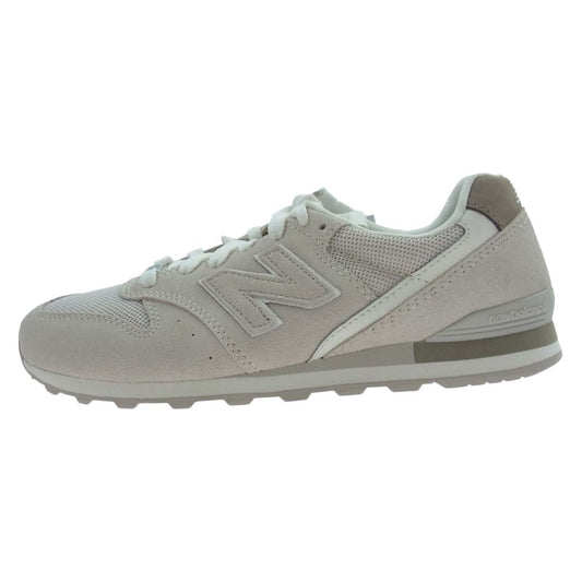 NEW BALANCE ニューバランス WL996RF2 レディース スエード スニーカー ライトチャコール系 25.5cm【新古品】【未使用】【中古】