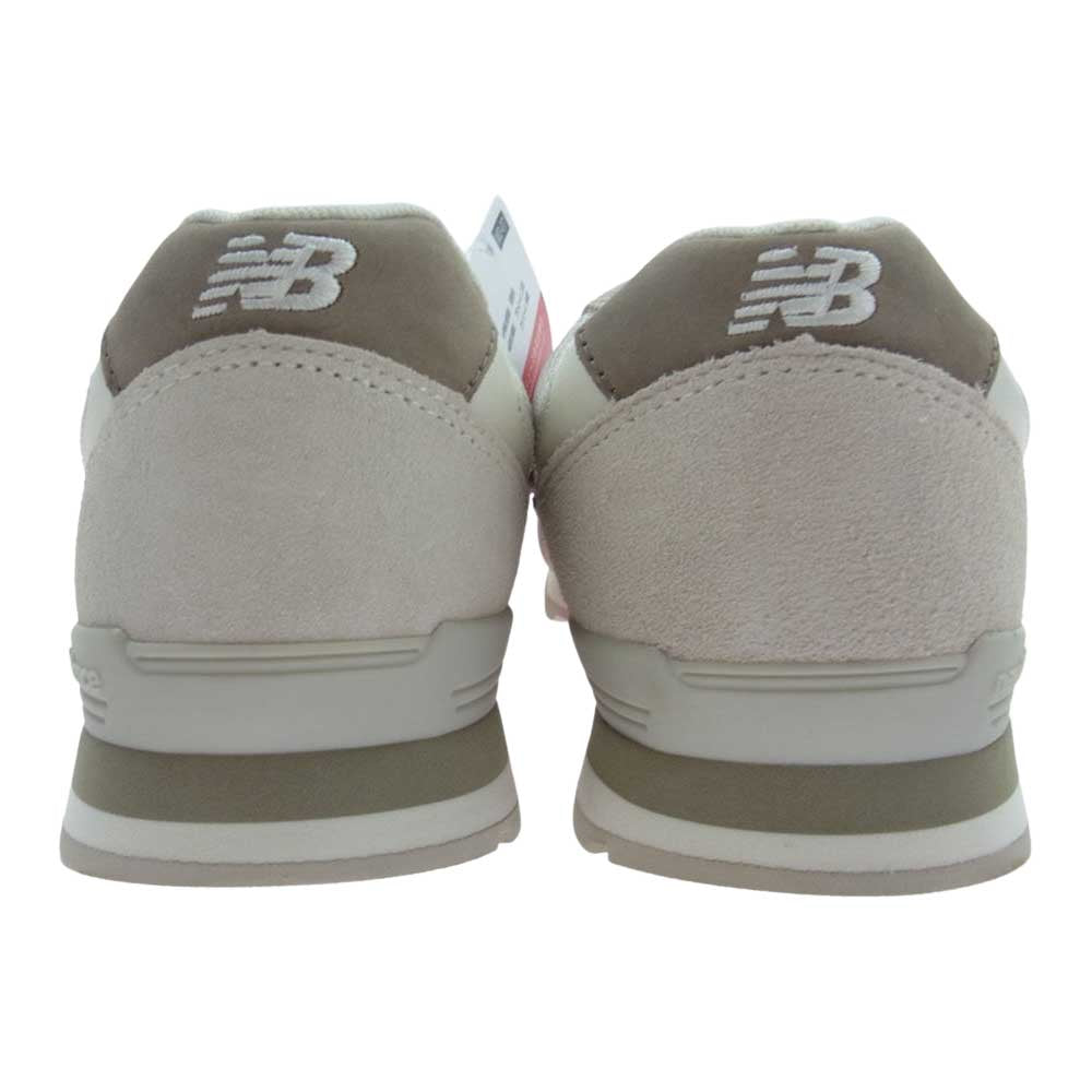 NEW BALANCE ニューバランス WL996RF2 レディース スエード スニーカー ライトチャコール系 25.5cm【新古品】【未使用】【中古】