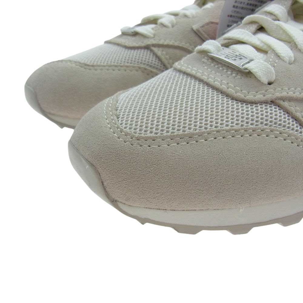 NEW BALANCE ニューバランス WL996RF2 レディース スエード スニーカー ライトチャコール系 25.5cm【新古品】【未使用】【中古】