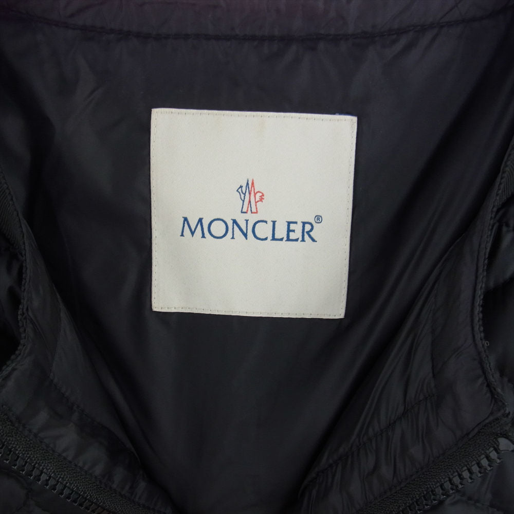 MONCLER モンクレール DELAROCHE キルティング スプリング ダウンコート ブラック系 00【中古】