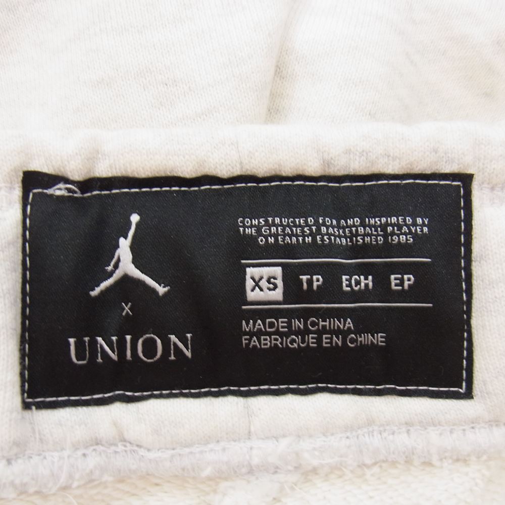 NIKE ナイキ CT6494-051 × UNION Fleece Shorts ユニオン スウェット ショーツ オフホワイト系 XS【中古】