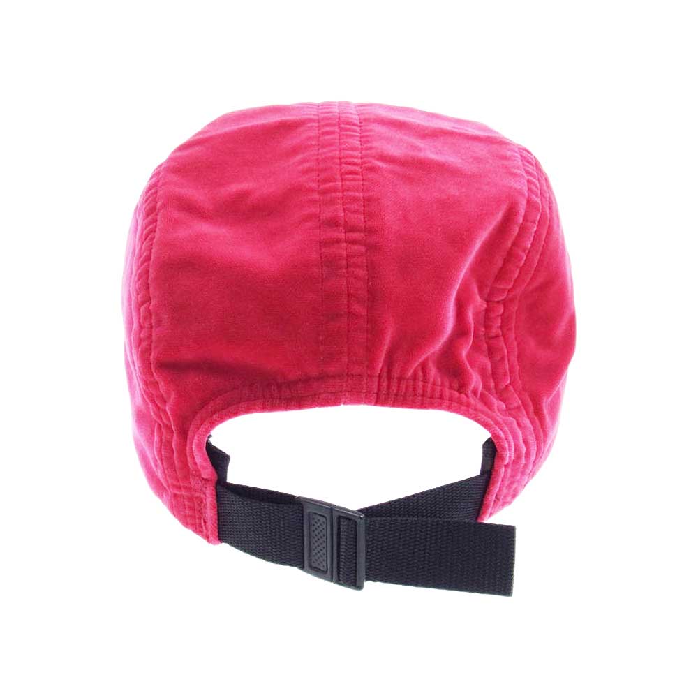 Supreme シュプリーム 15AW Velvet Camp Cap ベルベットキャンプキャップ レッド系【中古】