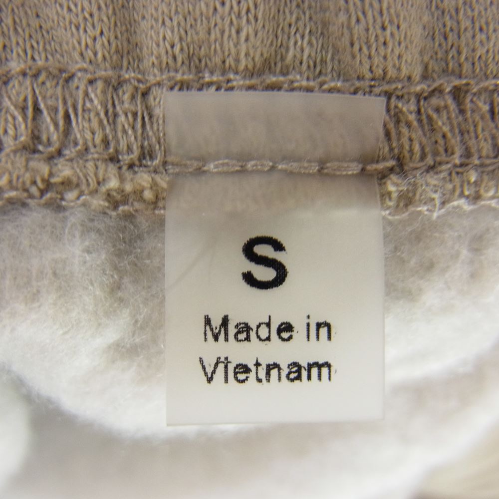 FEAR OF GOD フィアオブゴッド FOG ESSENTIALS エッセンシャルズ フロントラバーロゴ スウェット パンツ ベージュ系 S【中古】