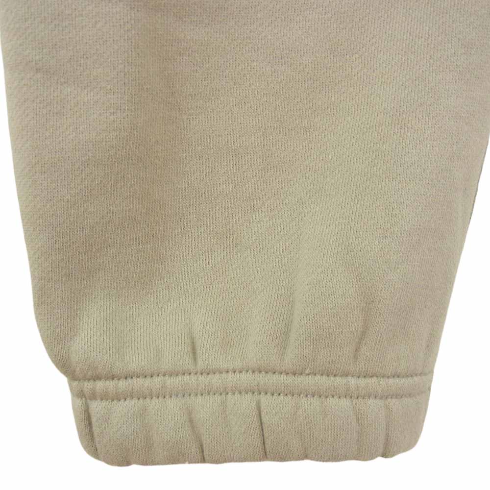 FEAR OF GOD フィアオブゴッド FOG ESSENTIALS エッセンシャルズ フロントラバーロゴ スウェット パンツ ベージュ系 S【中古】