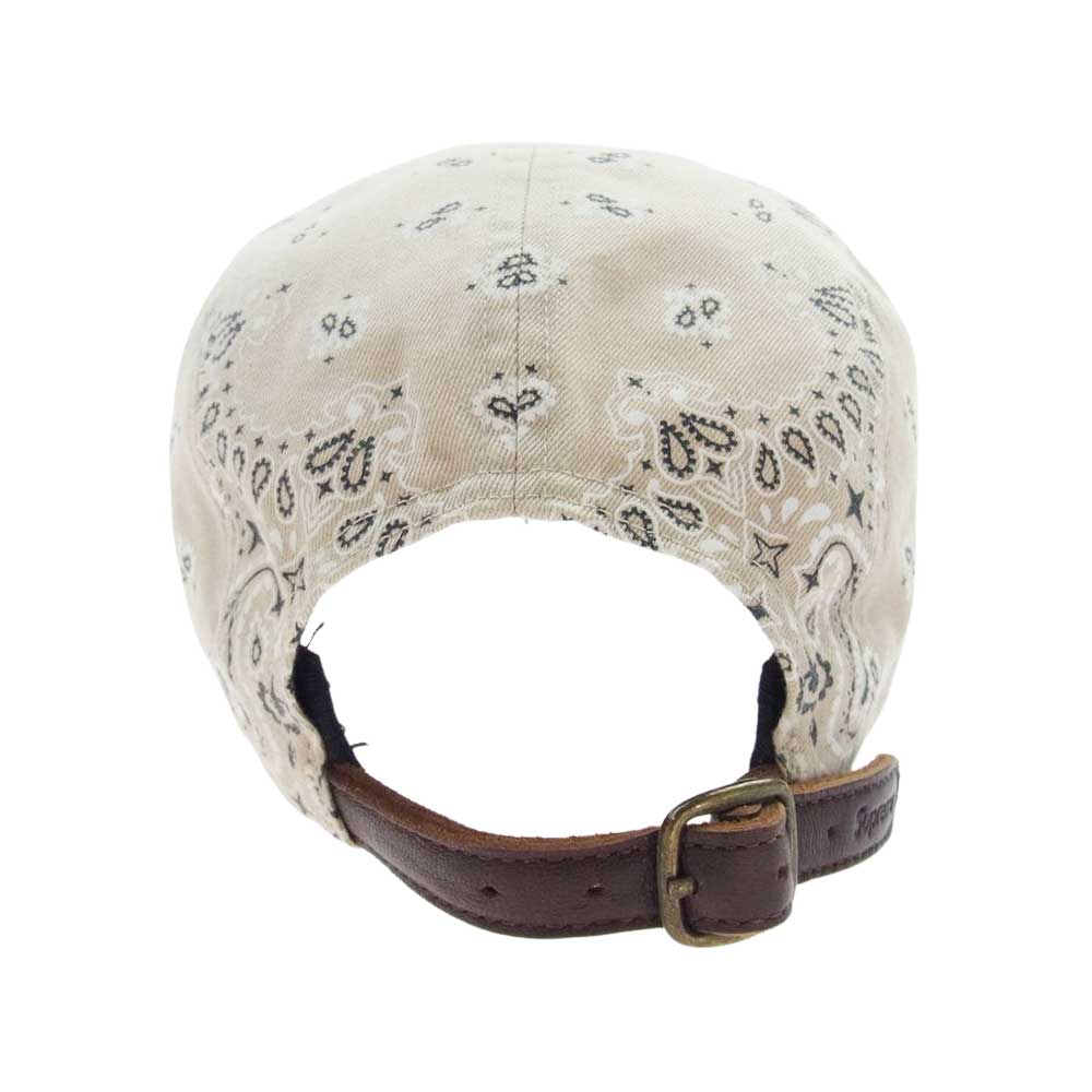 Supreme シュプリーム 21SS bandana camp cap バンダナ キャンプキャップ ベージュ系【中古】