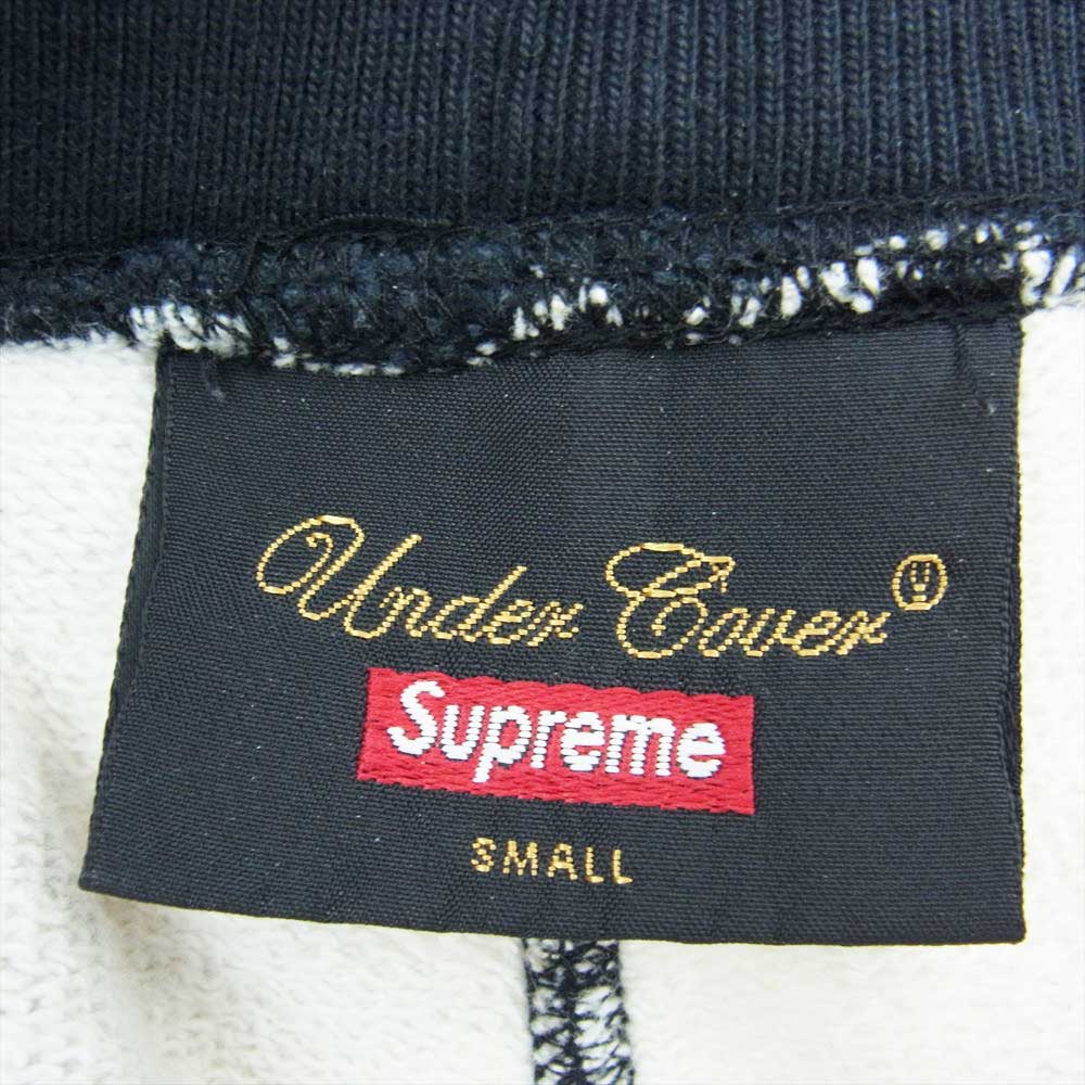 Supreme シュプリーム 15SS × UNDERCOVER  Sweatshort アンダーカバー スウェットショーツ ショートパンツ ハーフパンツ 総柄 カットオフ ブラック系 マルチカラー系 S【中古】
