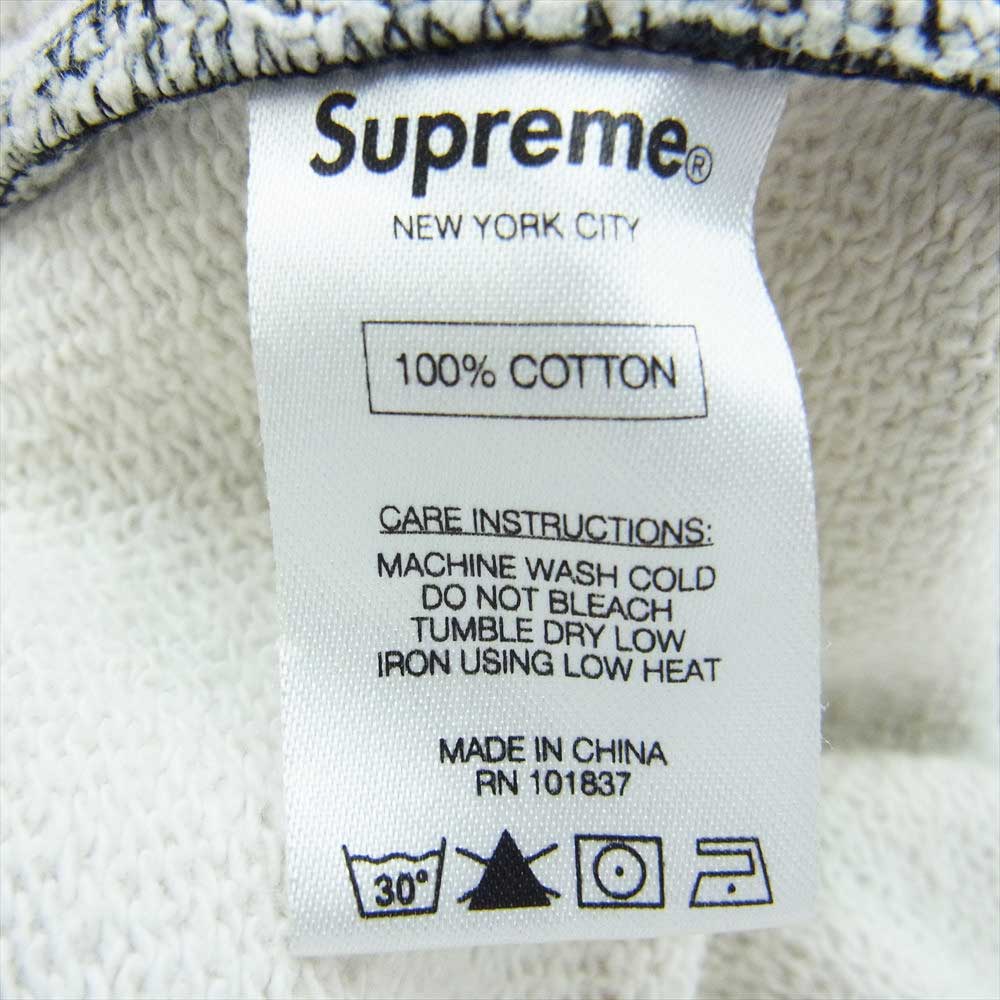 Supreme シュプリーム 15SS × UNDERCOVER  Sweatshort アンダーカバー スウェットショーツ ショートパンツ ハーフパンツ 総柄 カットオフ ブラック系 マルチカラー系 S【中古】