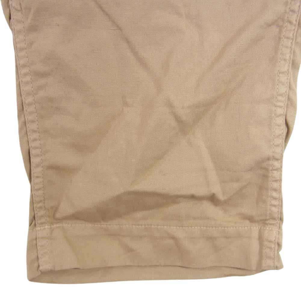 HOLLYWOOD RANCH MARKET ハリウッドランチマーケット コットンリネン クライミング パンツ ベージュ系 3【中古】