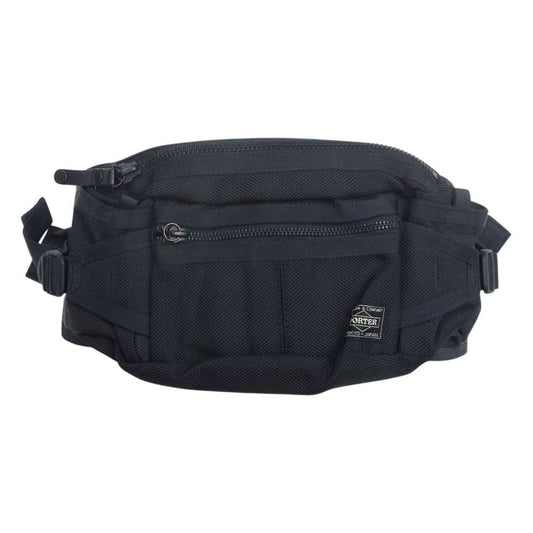 PORTER ポーター 703-06978 HEAT WAIST BAG ヒート ウエスト ボディバッグ ブラック系【中古】